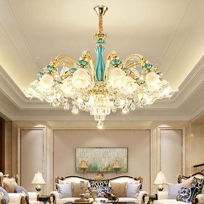 Kiska 10-Light Crystal Chandelier