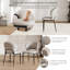 63-94.5" Extendable Dining Table Set With 8 Dining Chairs