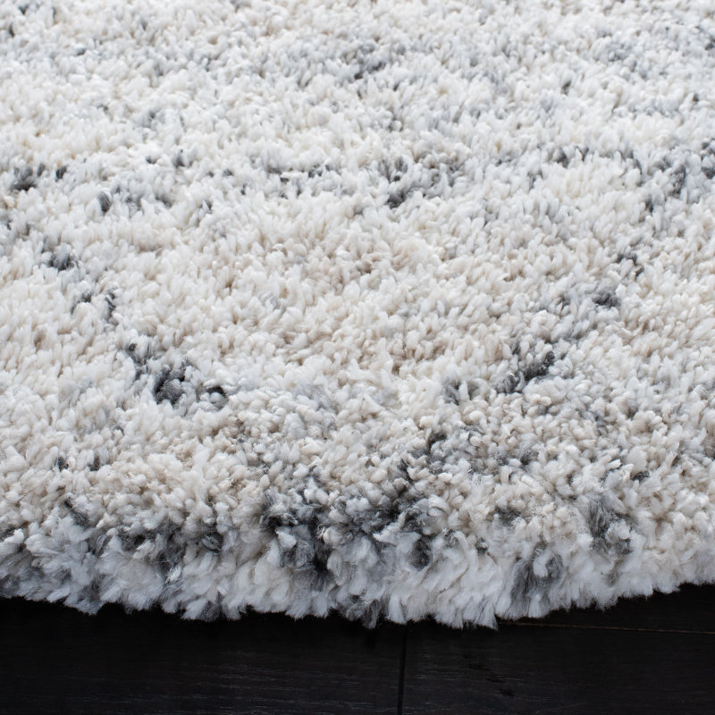 Western Geometric Indoor Rug, Round 6'7"