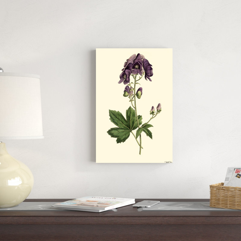 Lavande florale I, H 18 po x l 12 po x P 1,25 po