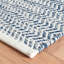 Tapis intérieur / extérieur bleu côtier tissé à la main-47987790
