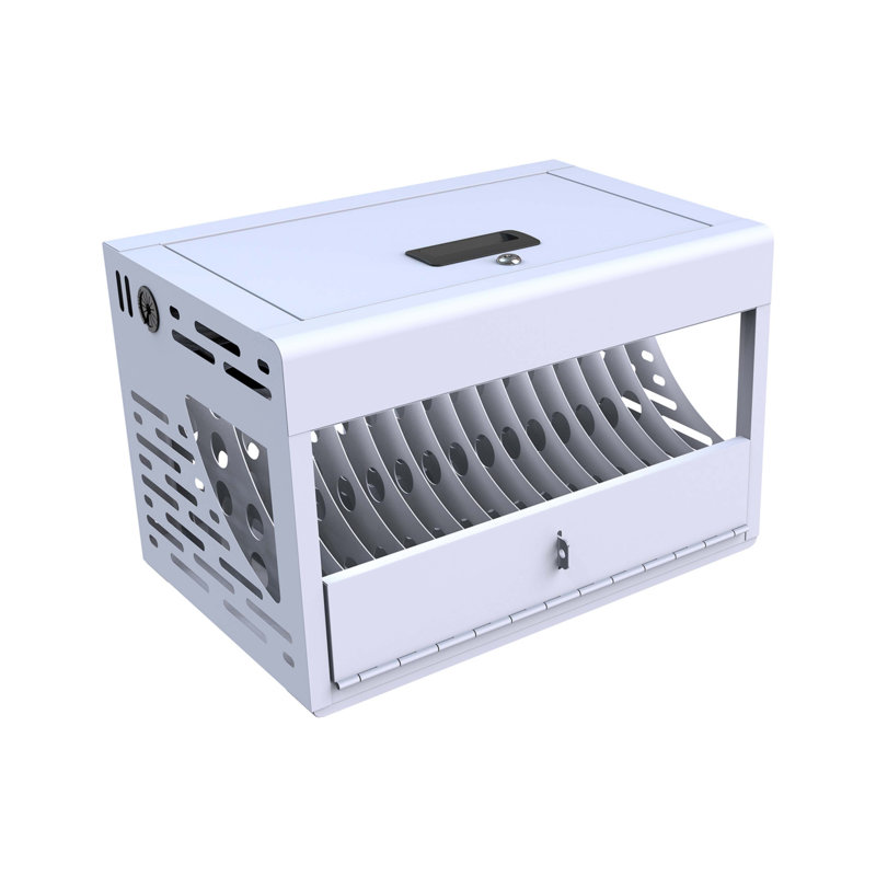 Station de charge pour 16 ordinateurs portables / tablettes, White