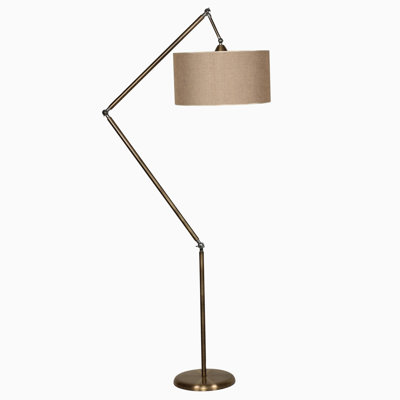 Lampe sur pied à bras articulé Hangah