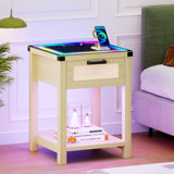 Table de bout en verre Korion