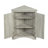 Oak Triangle Bathroom Storage Cabinet With Adjustable Shelves, Freestanding Floor Cabinet For Home Kitchen-1247246528
