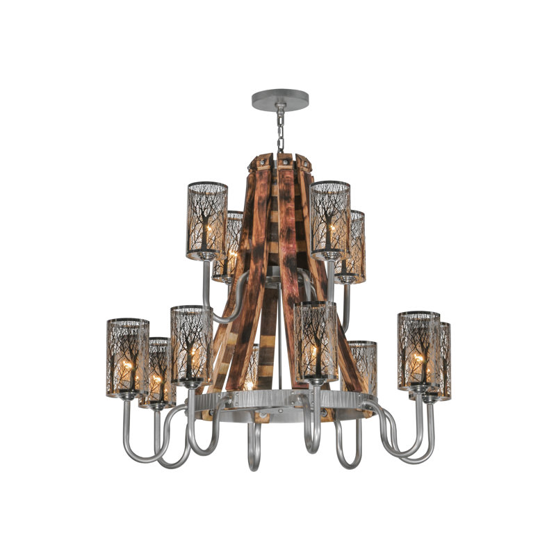 Droitwich 12 - Light Chandelier