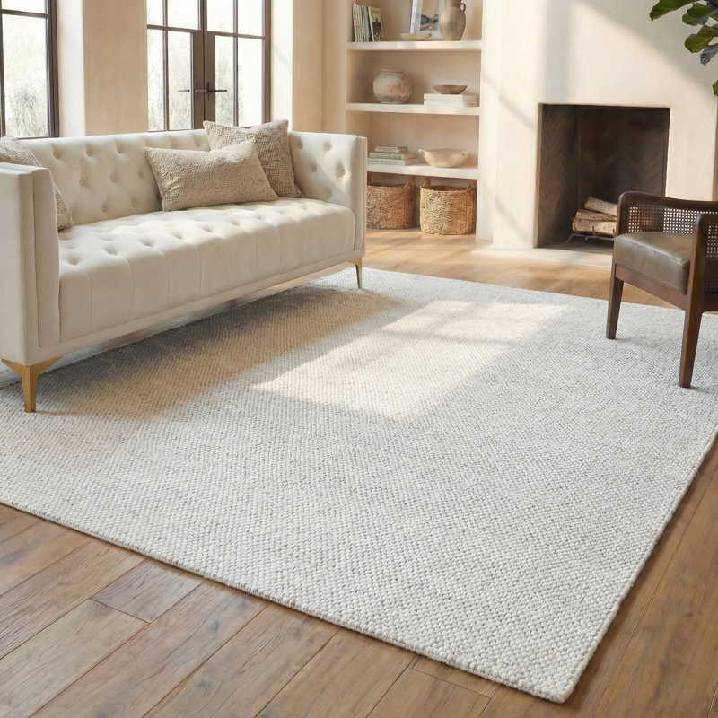 Marina Natura Hand Woven Performance Solid Color Rug, Rectangle 8' x 10'