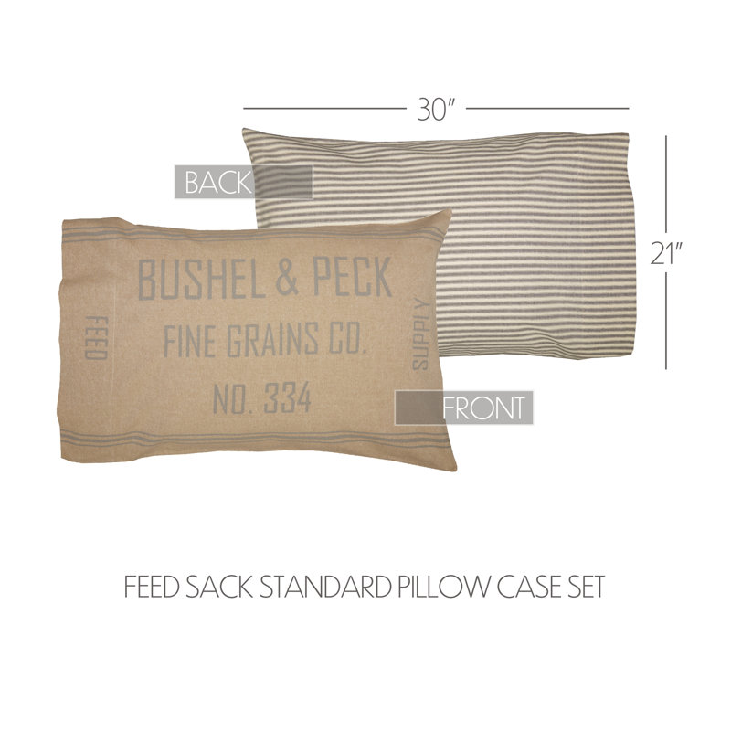 Grace 100% Cotton - Set of 2, Standard