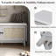Banc de rangement Boho