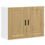 Latitude Run Kitchen Corner Base Cabinet Porto Concrete Engineered Wood-143420429