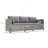 Outsunny Wicker Patio Couch, PE Rattan 3-Seat Sofa, Outdoor Furniture With Deep Seating, Cushions, Steel Frame-1356840160