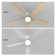 51.96" 5 - Blade Reversible Ceiling Fan With LED Lights And Remote