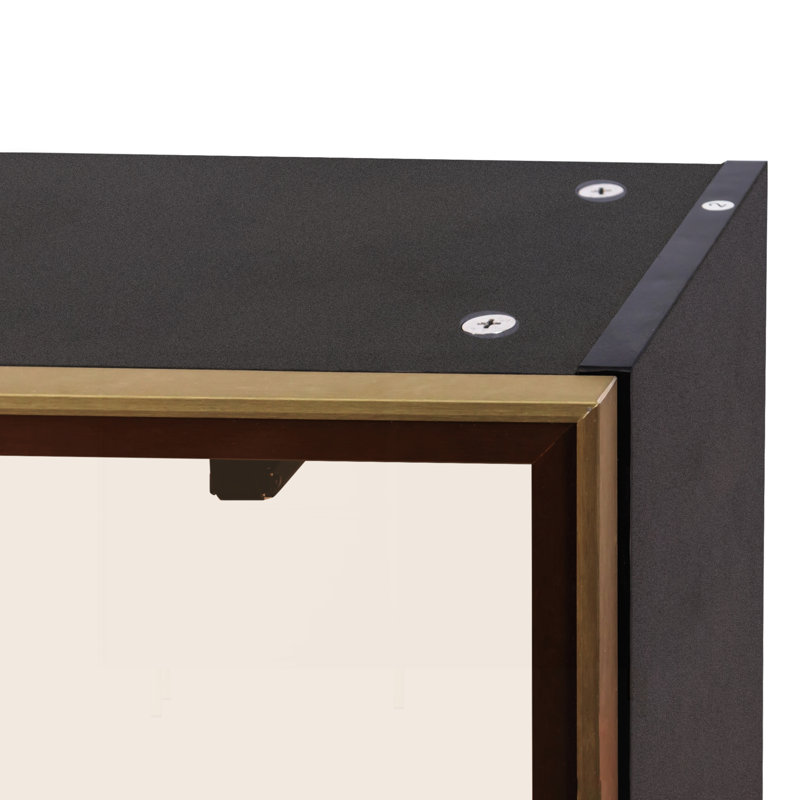 Étagère à épices murale grande capacité Alesia avec porte escamotable, parfaite pour l'organisation de la cuisine et de la salle à manger