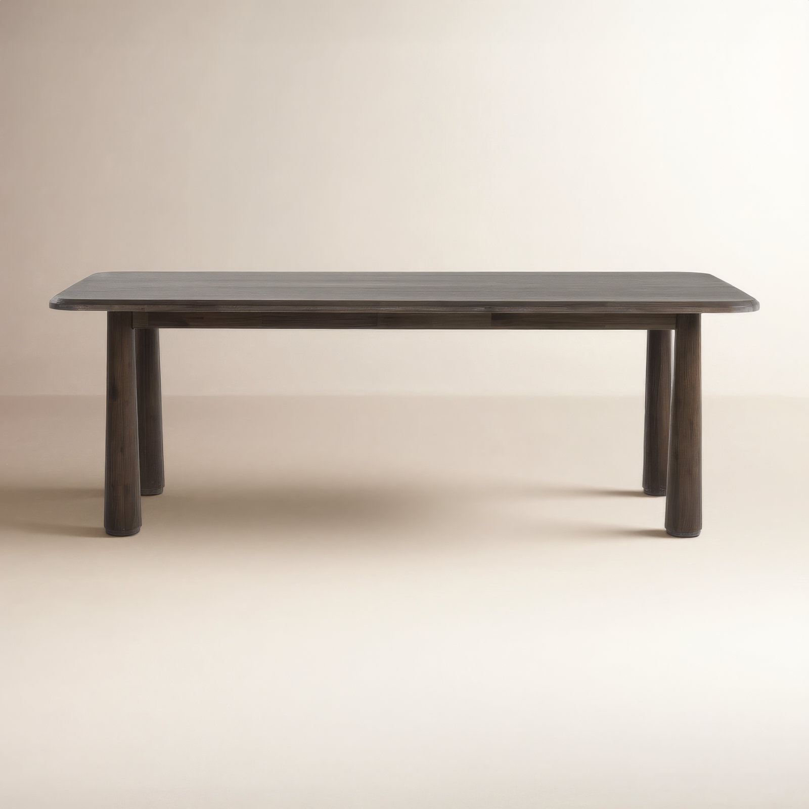 Meridian 43'' Dining Table, 30" H x 39.4" W x 87" L , Espresso Brown