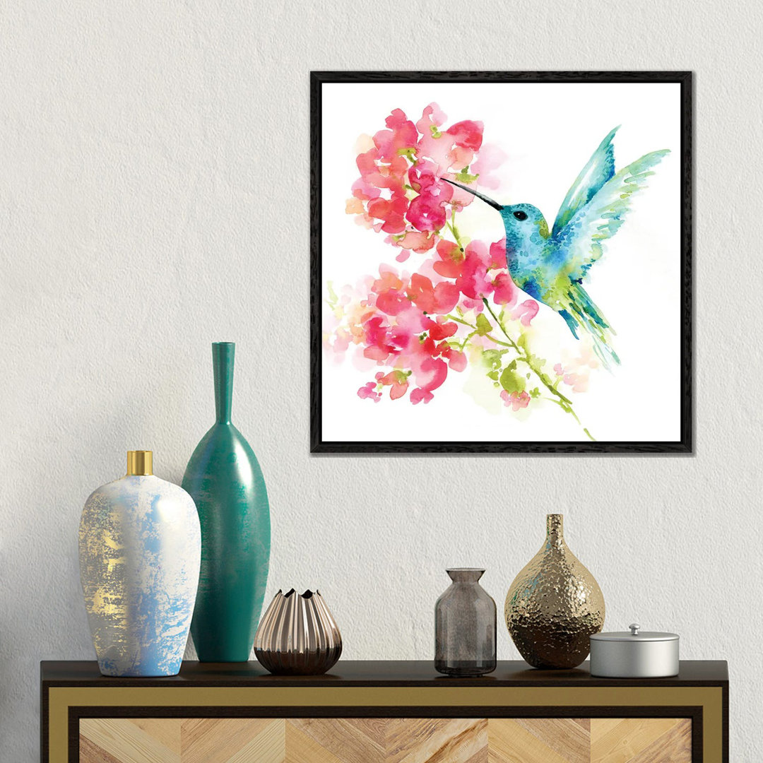 Hummingbird von Sara Berrenson - Galerie-verpackte Leinwand Giclée