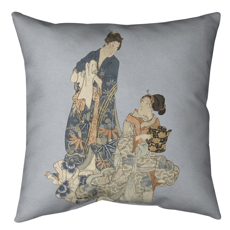 Insert de coussin décoratif wellspring of amour, Duvet synthétique, Bleu, 18 po x 18 po