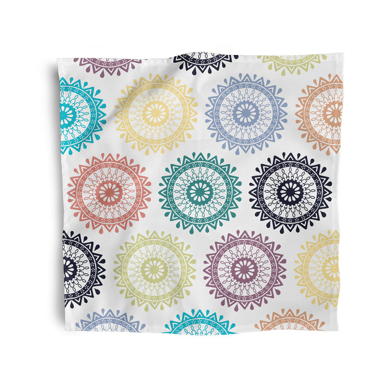 Arrilla Groovy  Napkins, Turquoise