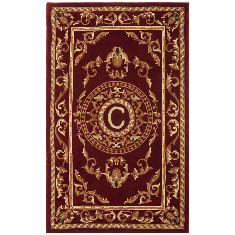 Lenora Naples Hand Tufted Wool Pile Rug