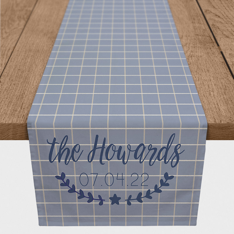 Cristie Rectangle Independence Day Polyester Table Runner, 90" x 16"