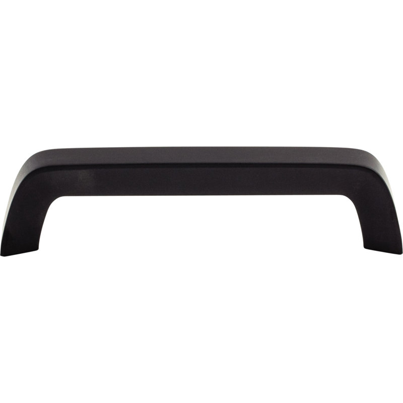Tapered Bar Pull, Flat Black, 5 1/16" Center to Center