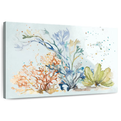 Brampt sous les plantes marines