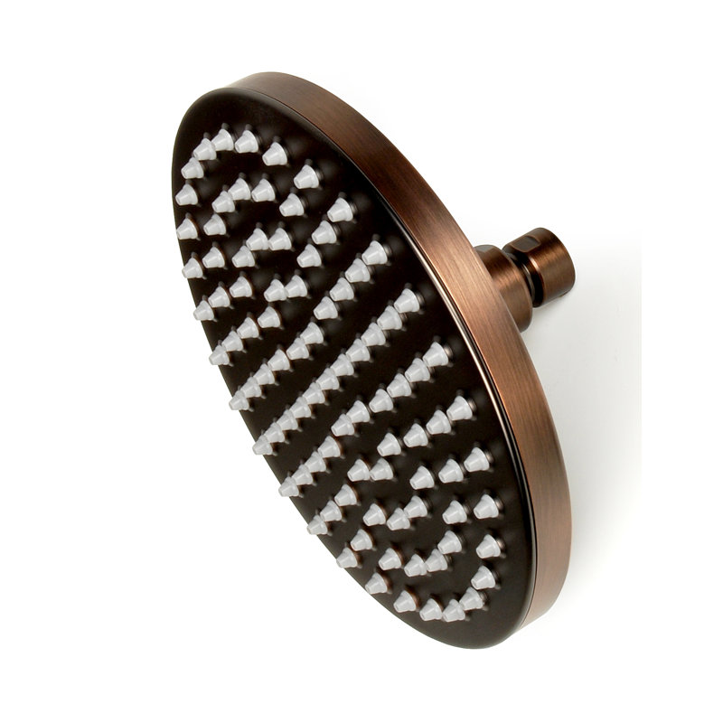 Rain Rain Shower Head 1.5 GPM GPM, Bronze