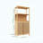 Bamboo Storage Cabinet, Freestanding Bathroom Cabinet With 2  Doors, Floor Cabinet Organizer For Living Room, Kitchen, Entryway-263510480