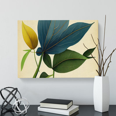 Inspirational Leaf - Wrapped Canvas Print