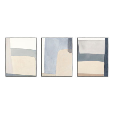 Grey Hue Set Of 3 by Julia Balfour
