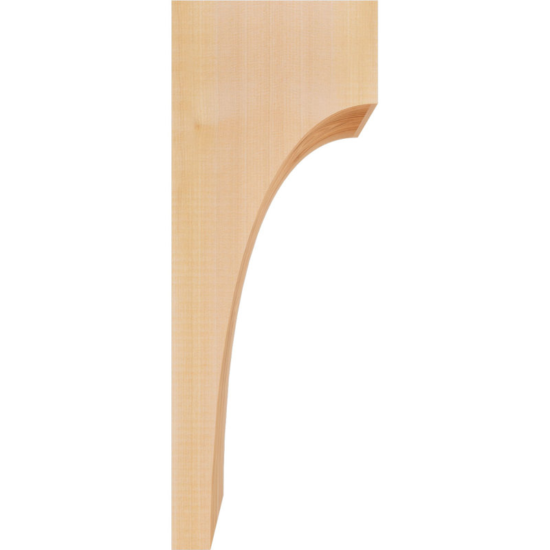 Huntington Corbel, H 20 po x l 5,5 po x P 8 po, Lisse, Cèdre rouge