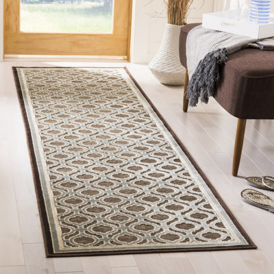 Ellis-James Martha Stewart Hand Tufted Viscose Pile Geometric Rug