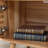 Solid wood minimalist extendable TV cabinet