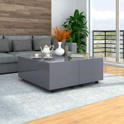Aglaia Block Coffee Table with Storage
