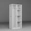 Armoire moderne blanche avec nombreuses tablettes, 31,5 po x 70,9 po x 20,4 po | 100% panneau de particules enduit de mélamine, épaisseur: 0,7 pouce | Conception à fixation murale | Solution de rangement élégante et fonctionnelle pour n'importe quelle pièce-1708543366