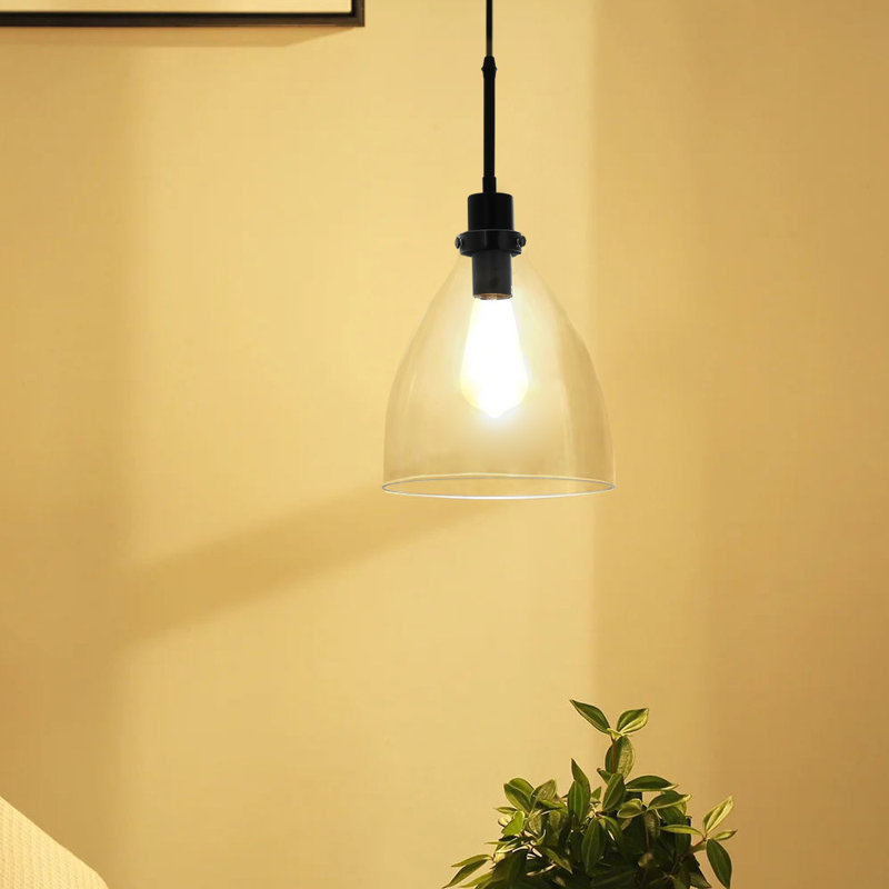 1 - Light Natural Chandelier Pendant