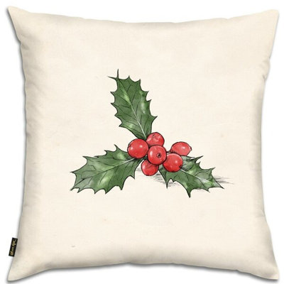 Iraan Mistletoe Square Pillow Cover & Insert