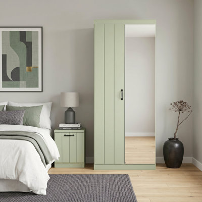 17 Stories 2 Door Wardrobe