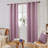 Grommet Top Thermal Insulated Room Darkening Window Curtain Panels (Set of 2)-102058987-102059013