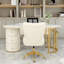 Bureau de direction avec tiroirs White and Gold-939572680-939572683