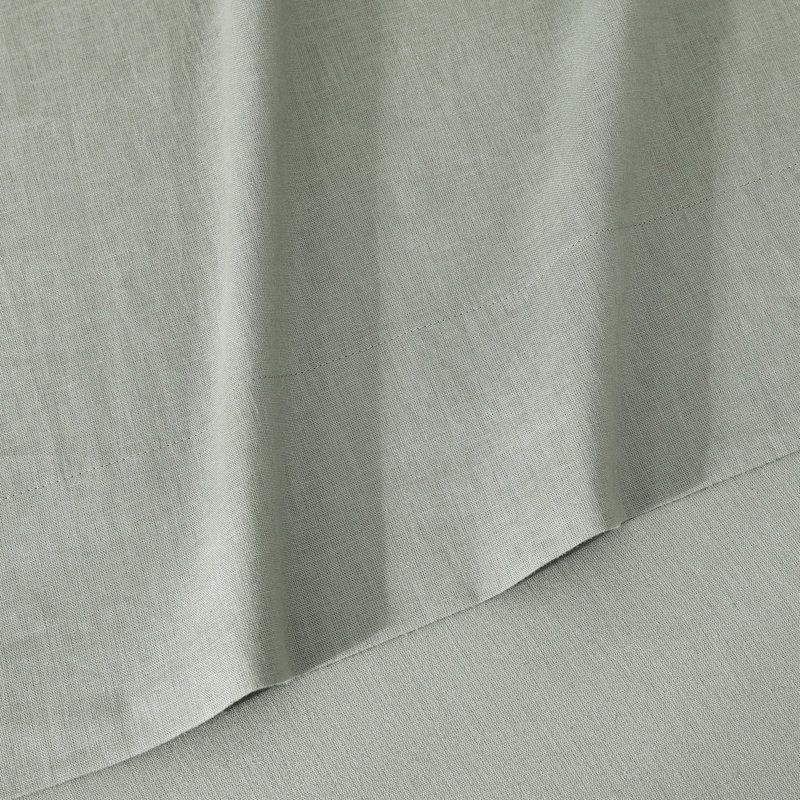Egyptian Cotton-European Linen Sheet Set, Queen Sheet Set with 2 Pillowcases, Dusk