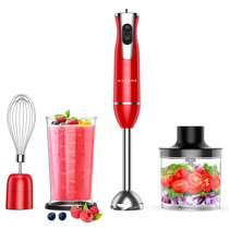 Courant 2-Speed Hand Blender 200W, Red