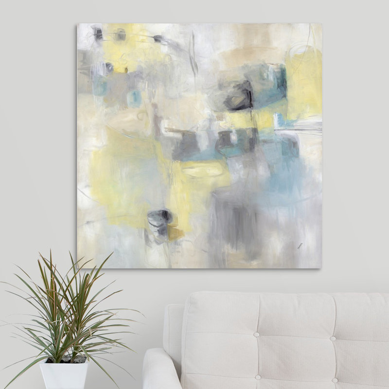« light work », peinture sur toile, Toile tendue, H 24 po x l 24 po x P 1,25 po