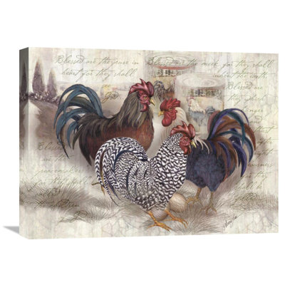 " Rooster Trinity " by Alma Lee