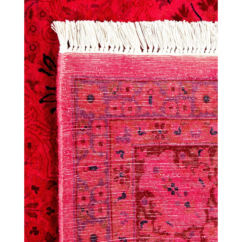 Fine Vibrance One-of-a-Kind 6'1" Hand Knotted Area Rug