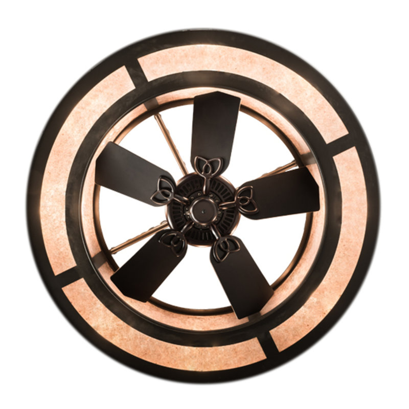 Golden Forge Downrod Ceiling Fan