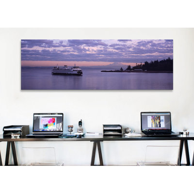 " Ferry In The SeaBainbridge Island, Seattle, Washington State, USA " by Panoramic Images