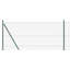 Vidaxl Fence With Posts Steel-116798132-116798137