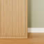 Armoire de rangement en bois cannelée avec portes, 6 tablettes de porte, organisateur et armoire de cuisine polyvalente Kitchen Pantry-443408209