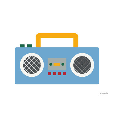 " Retro Boombox " by Ann Kelle