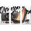 «Obsessed by Jodi», ensemble de 3 reproductions d'art sur toile tendue-1164621071